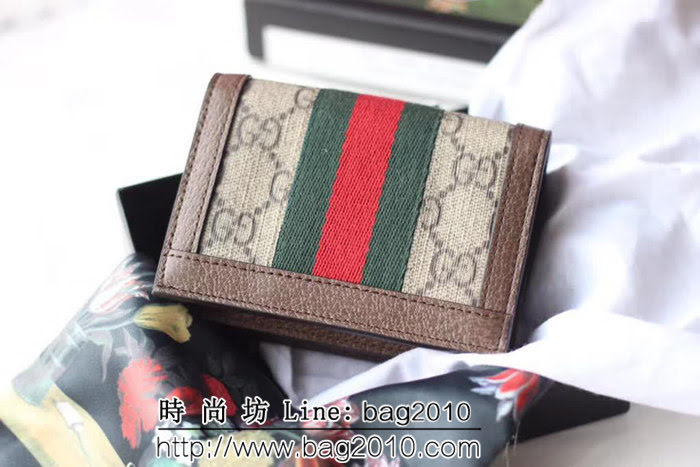 GUCCI古馳 全網獨家供貨 原廠材料 男士錢夾 523155 WTG1820